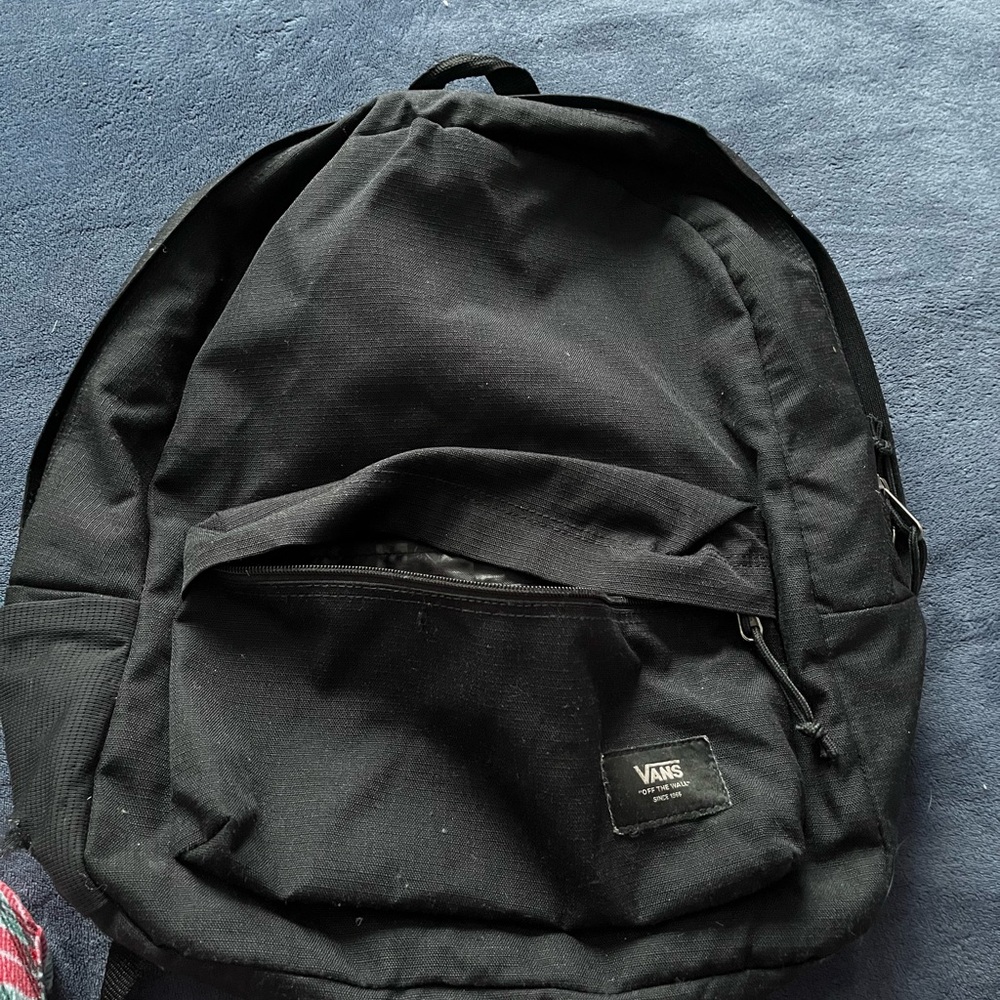 Vans black book bag